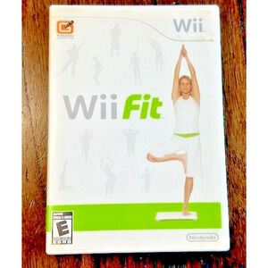 Wii Fit (Nintendo Wii, 2008) game, Fitness CD, great contition manual included